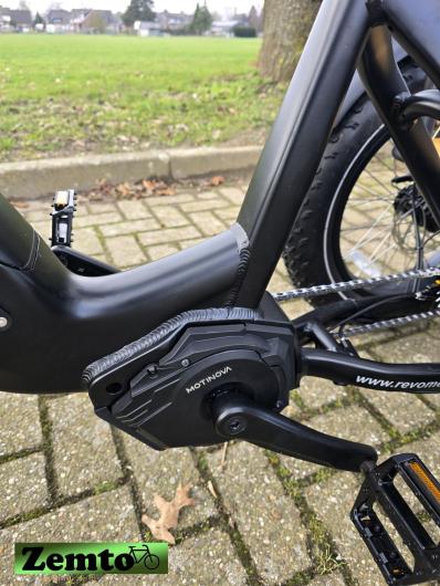 Elektro Dreirad Zemto-Revom Trike T3, Mittelmotor schwarz, dicke Reifen